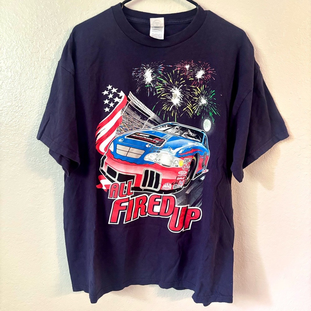 Delta Navy Blue Graphic Tee